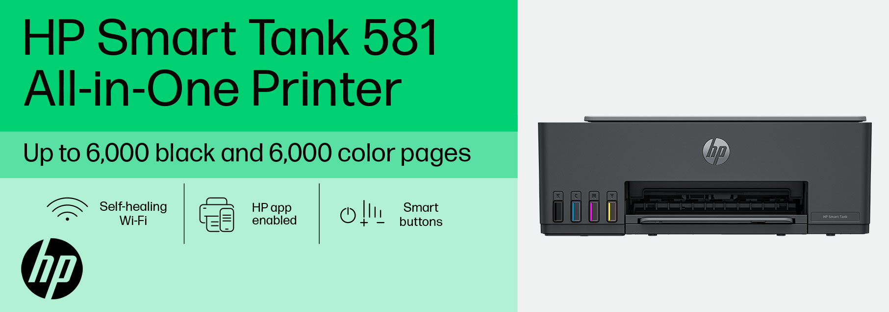 HP Smart Tank 581 All in One Printer