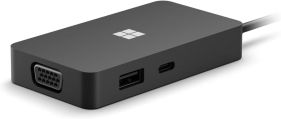 MICROSOFT SURFACE USB-C TRAVEL HUBÃƒÆ’Ã†â€™ÃƒÂ¢Ã¢â€šÂ¬Ã…Â¡ÃƒÆ’Ã¢â‚¬Å¡Ãƒâ€šÃ‚Â  BLACK