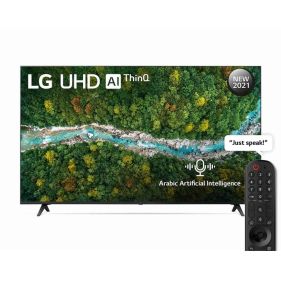 LG UHD 4K TV 65 Inch UP77 Series, Cinema Screen Design 4K Active HDR WebOS Smart AI ThinQ - 65UP7750PVB