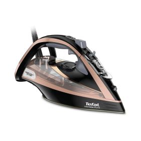 Tefal Ultimate Pure Steam Iron, 3100 Watts Black, Plastic/Durilium, FV9845M0