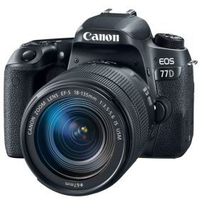 Canon EOS77D DSLR Camera 18-135mm (EOS77DKIT1)