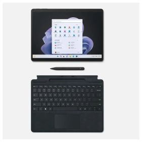 Microsoft Surface Pro 9 - Intel Core i7-1255U/16GB/256GB SSD/Intel Iris Xe Graphics/13-inch PixelSense Flow Display 2880 X 1920/Windows 11 Home - Graphite + Surface Pro Signature Keyboard â€ â‚¬â‚¬â‚¬â‚¬â‚¬â€œ Black - QIL-00025+8XA