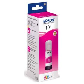 Epson 101 Magenta Original Ink Tank for Printer, 70 ml T101M