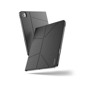 Blupebble Tokyo Elevated Case With Foldable Stand For iPad Pro 11" 2024  Black BP-TOKYO11PRO24-BK