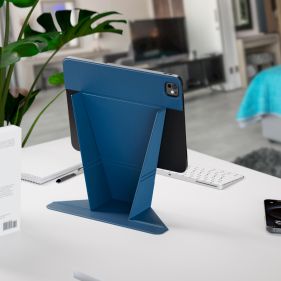 Blupebble Tokyo Elevated Case With Foldable Stand For iPad Pro 13" 2024 Blue BP-TOKYO13PRO24-BL