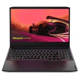 Lenovo IdeaPad Gaming 3 with 15.6" FHD (1920x1080) display, Intel Core i5-11320H, NVIDIA GeForce GTX 1650 4GB GDDR6, 8GB RAM, 512GB SSD, Windows 11, English - Arabic Keyboard, Black - [82K101HLAX]