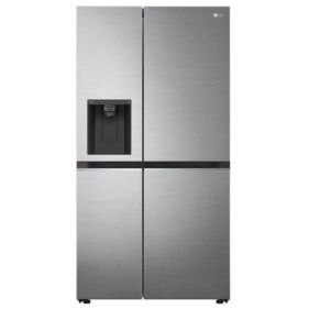 LG FRIDGE / SIDE BY SIDE , WITH WATER AND ICE DISPENSER,700LTR,PLATINUM SILVER