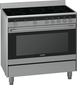 Siemens 90 x 60 iQ700 Electric range cooker Stainless steel Made in Italy