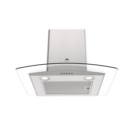 MILLEN Range Hood 60cm Curved Glass Chimney Stainless Steel - MKHG 603 IX, 3 Year Warranty