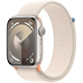 APPLE WATCH SERIES 9 GPS 41MM STARLIGHT ALUMINIUM CASE WITH STARLIGHT SPORT LOOP