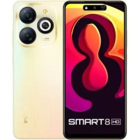 INFINIX  SMART 8 - X6525  MEMORY: 128GB. ROM: 4GB (4G) SHINY GOLD - X6525-4-128GBGD