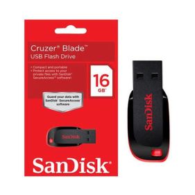 Sandisk Cruzer Blade 64GB Flash Drive (SDCZ50-064G-B35)