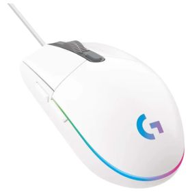 Logitech 910-005797 G203 Mouse Gaming Wired 6 Button White - 910-005797