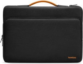 TOMTOC DEFENDER-A14 360 PROTECTIVE LAPTOP BRIEFCASE (13 INCHES) BLACK