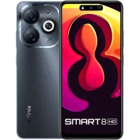 INFINIX  SMART 8 _ X6525  MEMORY: 64GB. ROM: 3GB (4G)  TIMBER BLACK - X6525-3-64GBB